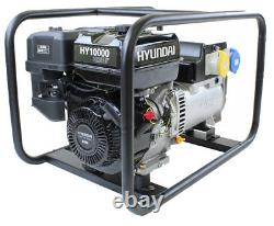 Hyundai 8kw 16hp Petrol Generator Portable 4 Stroke Engine HY10000