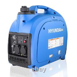 Hyundai Grade A HY2000Si 2000w Portable Petrol Inverter Generator 2kw