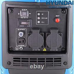 Hyundai Grade A HY2000Si 2000w Portable Petrol Inverter Generator 2kw