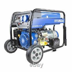 Hyundai HY10000LE-LPG 7.0kWith8.75kVA Recoil&Electric Start Generator GRADED