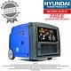 Hyundai Hy3200sei 3200w Portable Inverter Generator 3.2kw Leisure Graded