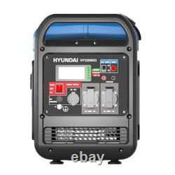 Hyundai HY3250SEi 3.2kW Electric Start Petrol Inverter Generator