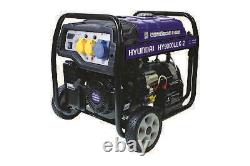 Hyundai HY9000LEk-2 Recoil Start Long Run Petrol Generator 7.0kWith8.75kVA