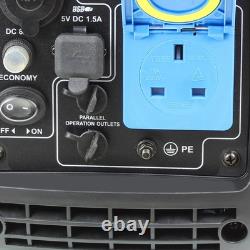 Hyundai Lightweight Suitcase Invert Generator Silent P2500I 2200w 240v