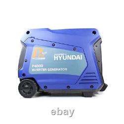 Hyundai P4000i Portable Petrol Generator Inverter Suitcase Silent 3800With3.8kW