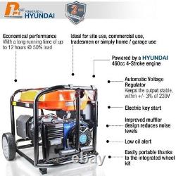 Hyundai Petrol Generator 7.9kW / 9.8kVA P10000LE