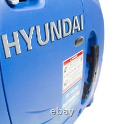 Hyundai Petrol Inverter Generator Portable Silent Suitcase 1kw 1.2kVA 1000W