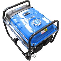 Hyundai Petrol Open Generator Recoil Start 3.2kW Max Overload Protection Blue -H