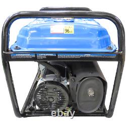 Hyundai Petrol Open Generator Recoil Start 3.2kW Max Overload Protection Blue -H