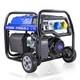 Hyundai Petrol Site Open Generator Electric, Recoil Start 3.2kw / 4kva Wheels