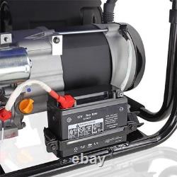 Hyundai Petrol Site Open Generator Electric, Recoil Start 3.2kW / 4kVA Wheels