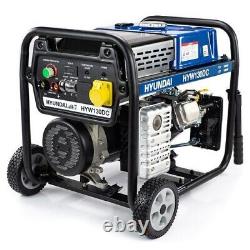 Hyundai Petrol Welder Generator, Portable, 11.3L 3.2kWith4kVa, 120 Amp DC Welder