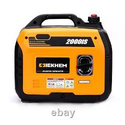 IEKHEM Petrol Generator 4-stroke Engine 230V Parallel Portable RV Travel Camping