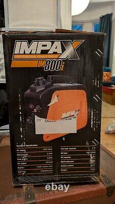 Impax Inverter Generator IM800i / Petrol Generator