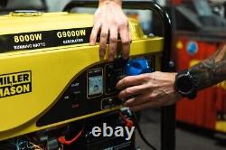 Industrial Generator 8000w Portable Key Start Petrol 10.5kva 16hp 4stroke New