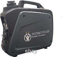 Instant Power Portable Suitcase Inverter Petrol Generator 4 Stroke 4HP 1200W 12V