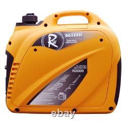 Inverter Generator Petrol 2000W Watts RocwooD Portable Camping FREE Oil