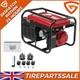Inverter Generator Petrol 3200w 6.5hp Silent For Camping Storm Flood Home Power