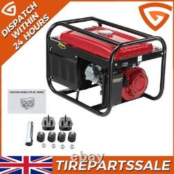Inverter Generator Petrol 3200W 6.5HP Silent For Camping Storm Flood Home Power
