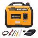 Inverter Generator Petrol 3kw Max 3.3kw 21.5 Kg Portable For Rv Travel Camping