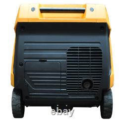 Inverter Generator Petrol 4000W Watts RocwooD Portable Camping FREE Oil