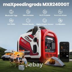 Inverter Generator Petrol Portable 2000W Suitcase for Camping 15kg App control