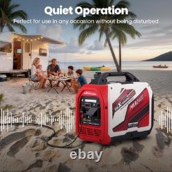 Inverter Generator Petrol Portable 2000W Suitcase for Camping 15kg App control