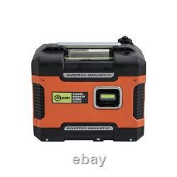 Inverter Generator Petrol Portable Quiet 1.7KW-2KW Suitcase 4 Stroke Camping RV
