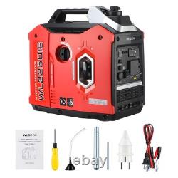 Inverter Generator Petrol Portable Quiet 2000W Suitcase 4 Stroke for Camping RV
