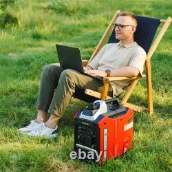 Inverter Generator Petrol Portable Quiet 2000W Suitcase 4 Stroke for Camping RV