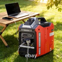 Inverter Generator Petrol Portable Quiet 2000W Suitcase 4 Stroke for Camping RV