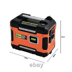Inverter Generator Petrol Quiet 1.7KW-2KW Suitcase 4 Stroke Outdoor Power Supply