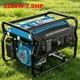 Inverter Generator Petrol Max. 3200w 7.0hp For Storm Flood Home Backup Power Uk