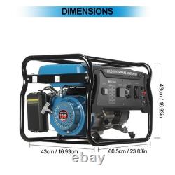 Inverter Generator Petrol max. 3200W 7.0HP for Storm Flood Home Backup Power UK