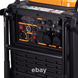 Inverter Generator Portable Petrol 8KW ATS Interface and Wheels For Camping