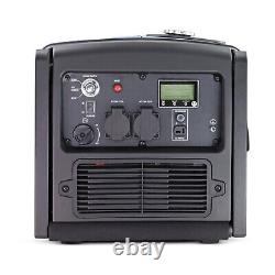 Inverter Petrol Generator 3.2kw 3200W Remote Start & Quiet Portable HY3200SEI