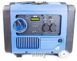 Inverter Petrol Generator 4kw 4000W 5kVA Remote Start & Quiet Portable Suitcase