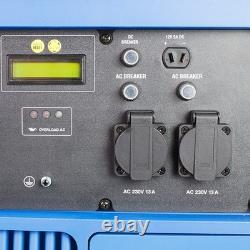 Inverter Petrol Generator 4kw 4000W 5kVA Remote Start & Quiet Portable Suitcase