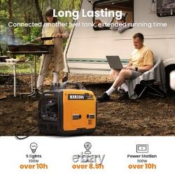 Inverter Silent Generator Petrol 3.3KW Max 3.0KW Rated for Camping Home Backup