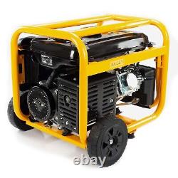 JCB 3.6kW Petrol Site Generator 7.5hp 224cc Recoil STart JCB-G3600P