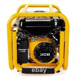 JCB 3.6kW Petrol Site Generator 7.5hp 224cc Recoil STart JCB-G3600P