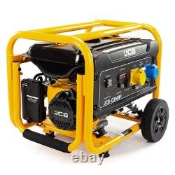 JCB G3600P Single-Phase Petrol Generator 115V / 230V 3.6kW / 4.5kVA 7.5hp 224cc