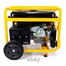 JCB G8000PE 7.9kW 9.8kVA Petrol Generator Site 115V 230V 15hp 457cc JCB