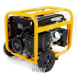JCB Petrol Site Generator 3.6kW / 4.5kVA JCB Engine, Recoil Pull Start 230V