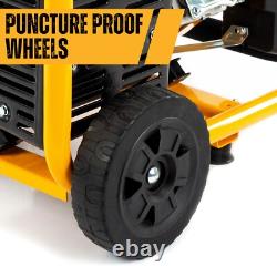 JCB Petrol Site Generator 3.6kW / 4.5kVA JCB Engine, Recoil Pull Start 230V