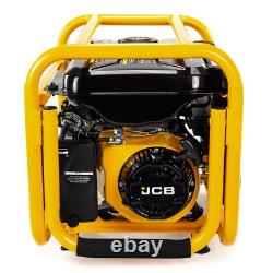 JCB Petrol Site Generator 3.6kW / 4.5kVA JCB Engine, Recoil Pull Start 230V