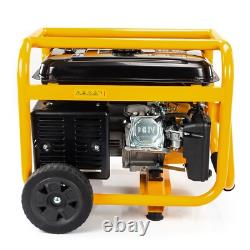 JCB Petrol Site Generator 3.6kW / 4.5kVA JCB Engine, Recoil Pull Start 230V