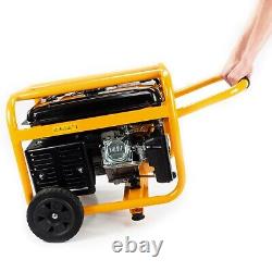 JCB Petrol Site Generator 3.6kW / 4.5kVA JCB Engine, Recoil Pull Start 230V