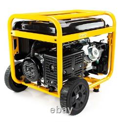 JCB Site Generator 7.9kW 9.8kVA Petrol 115V 230V 15hp 457cc Electric Start