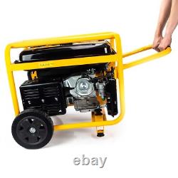 JCB Site Generator 7.9kW 9.8kVA Petrol 115V 230V 15hp 457cc Electric Start